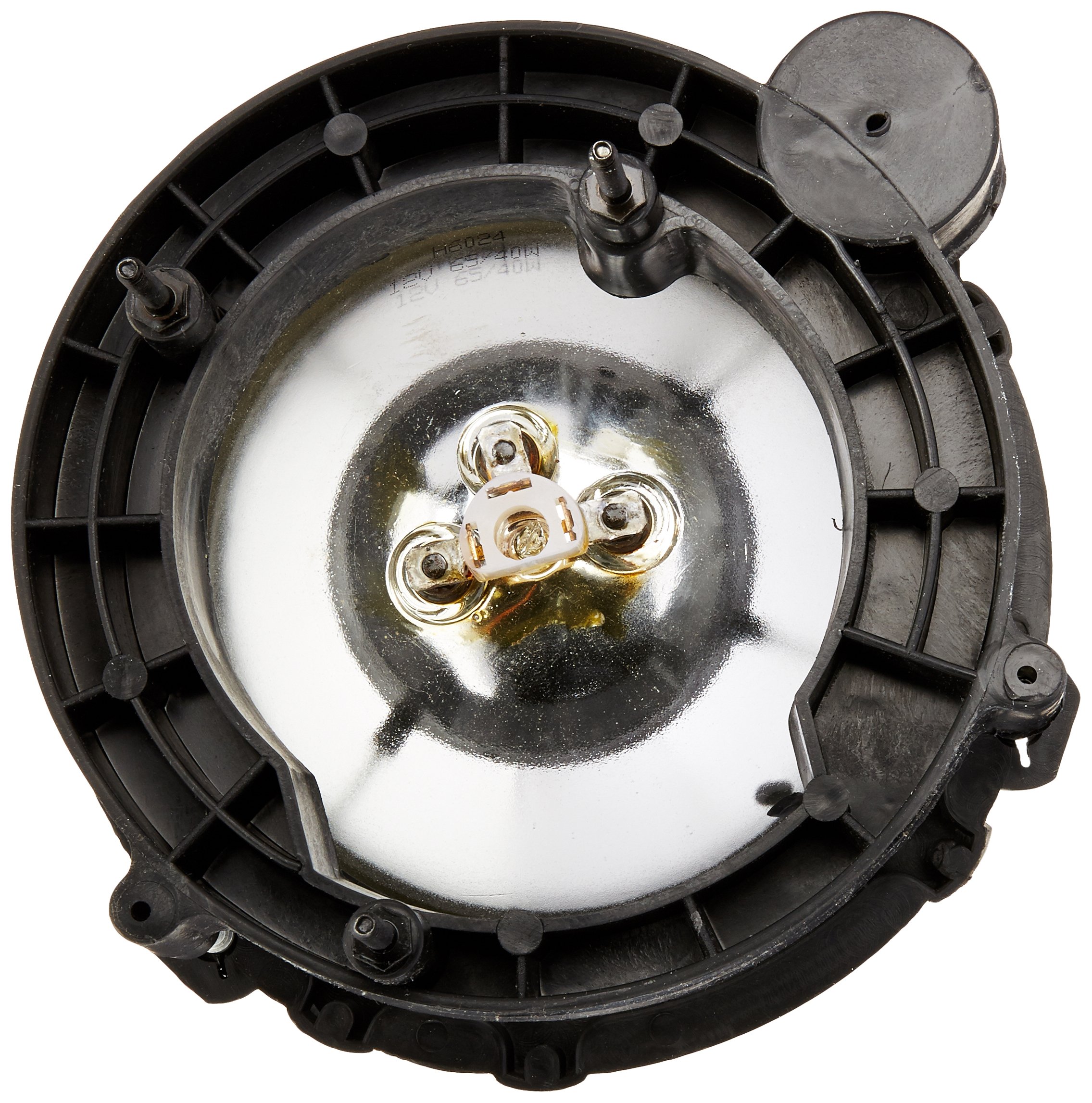 Crown Automotive 55055032AE Right Front Headlight Assembly with Leveling Device - Clear Lens Replacement for Improved Night Visibility | Perfect for Jeep, Dodge, and Chrysler Vehicles