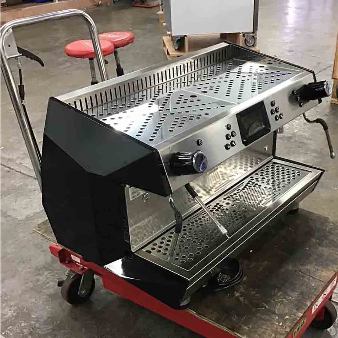 Refurbished ARCADIA G2DP Professional Espresso Machine - Premium Coffee Maker for Home & Cafe Use | Perfect for Espresso, Latte & Cappuccino Lovers