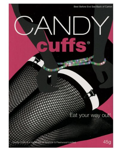 Sweet & Playful Candy Cuffs - Fun Handcuffs for Couples, Roleplay & BDSM Accessories - Perfect for Valentine's Day, Bachelor/Bachelorette Parties & Spicy Date Nights