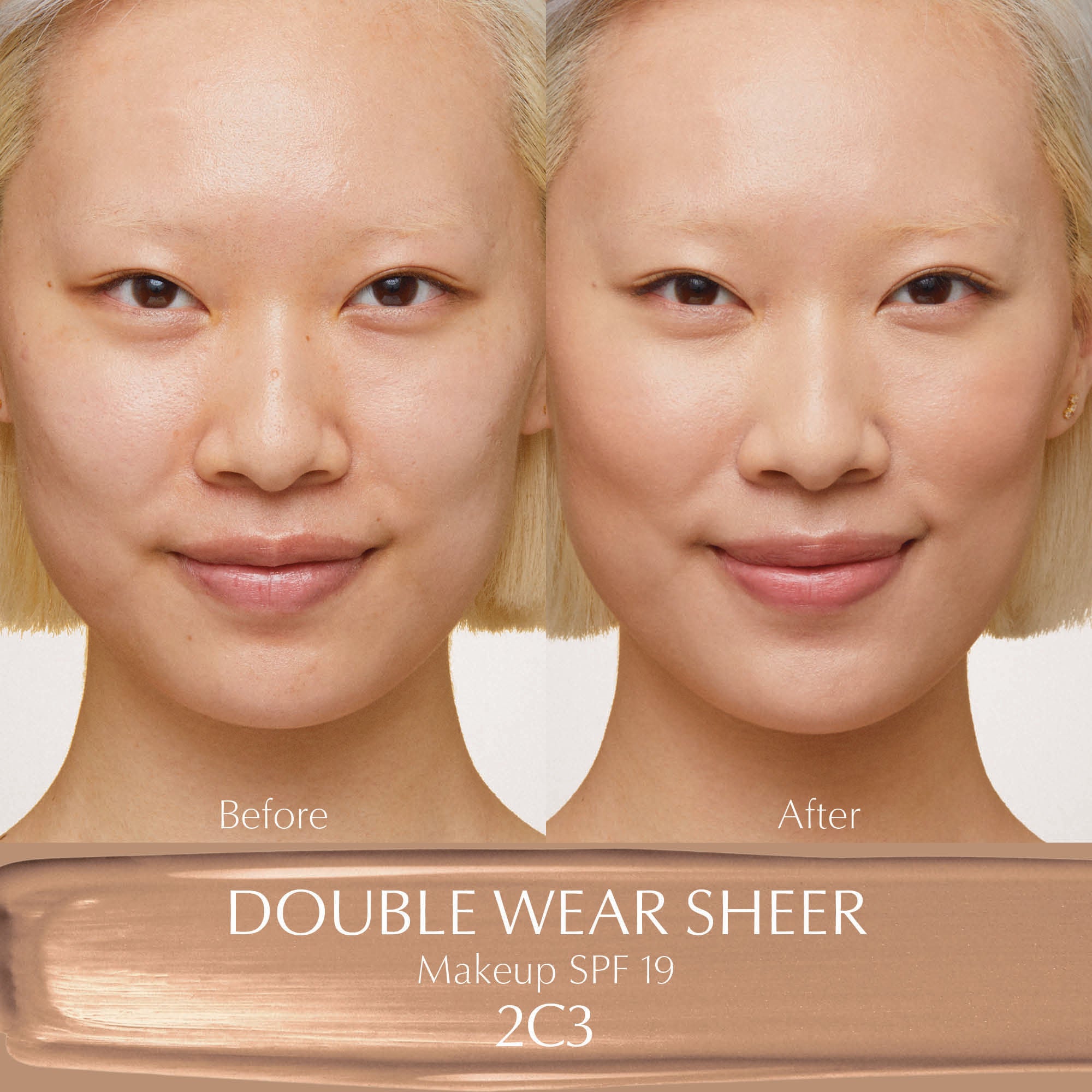 Estee Lauder Double Wear Sheer Long Wear Foundation - Oil-Free, 24-Hour Wear, Natural Matte Finish for Flawless Coverage | Perfect for Everyday Makeup, Special Occasions & Professional Use