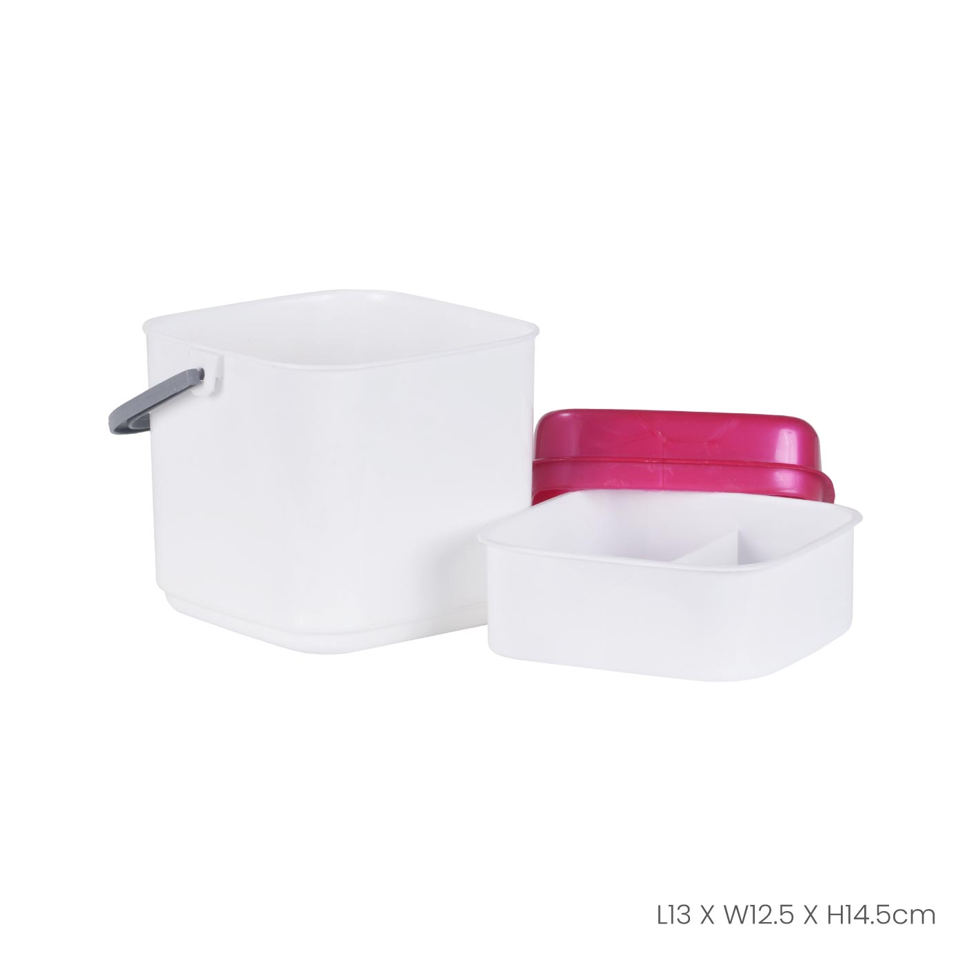 Square Food Carrier (141) - Insulated Lunch Box for Office, School & Picnic - BPA-Free Meal Container for Hot & Cold Food Storage
