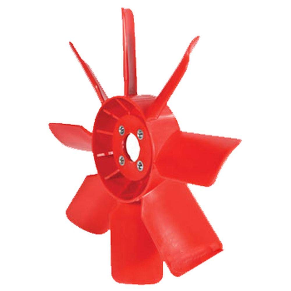8 Blade Plastic Fan for Massey Ferguson 275 285 - 160895M1 Replacement for Tractor Cooling