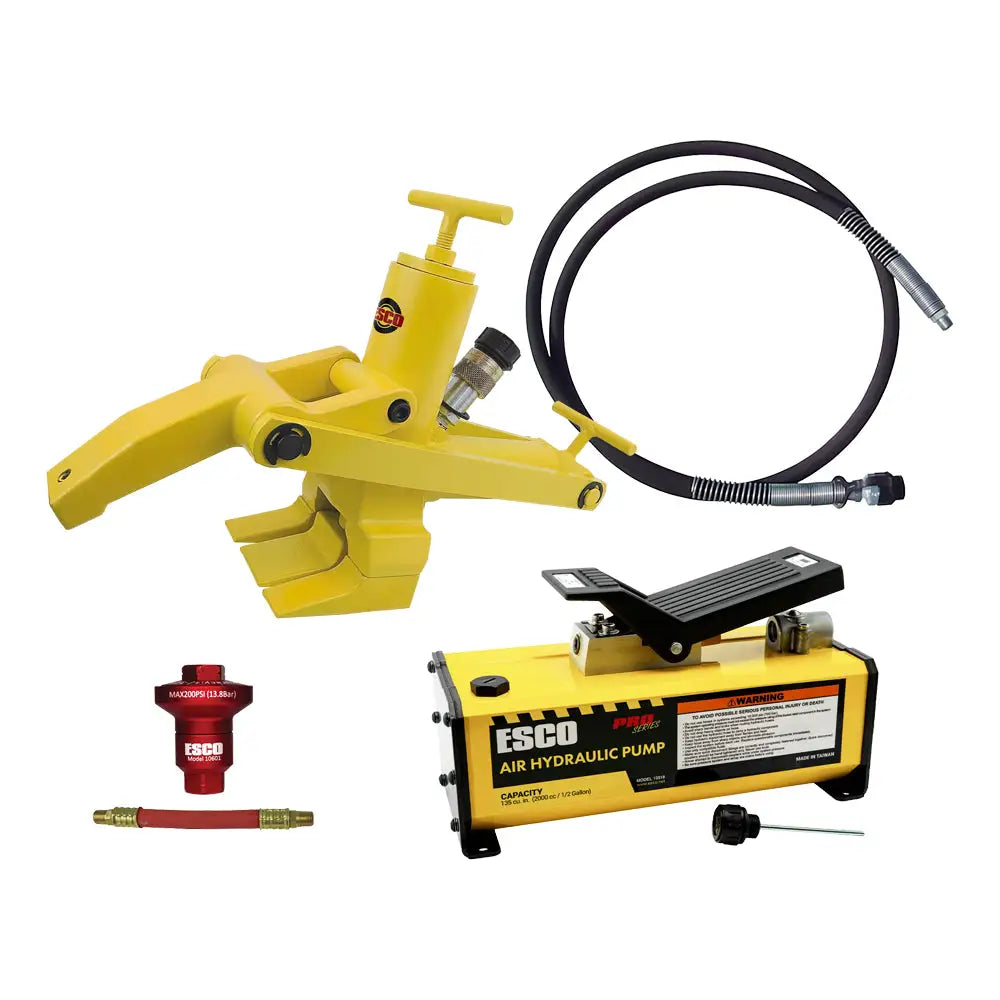 ESCO 10221 OTR 3-Piece Maxi Wheel Bead Breaker Kit with Air Pump, Hose & Pressure Reducer - Heavy Duty Tire Repair Tool for Trucks, Trailers & Off-Road Vehicles