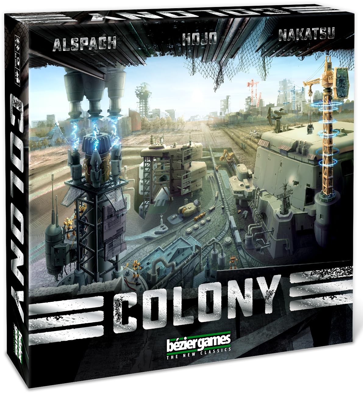 Bezier Games Colony Board Game - Strategic Settlement Building Game for Adults & Families | Perfect for Game Nights & Group Gatherings