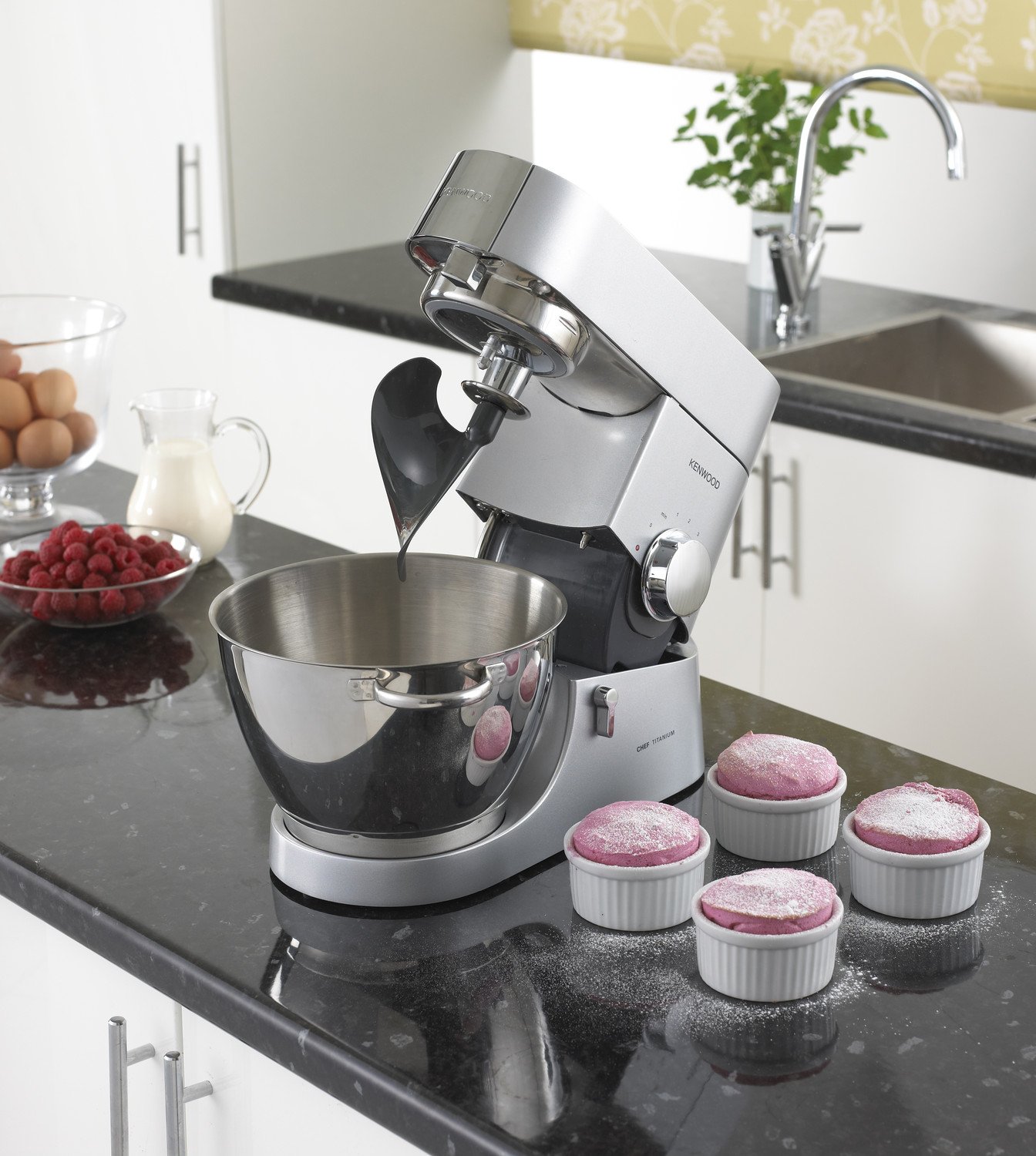 Kenwood Kitchen Machine Fold Tool Attachment - Silver | Dough Mixing & Baking Accessory for Home Bakers | Perfect for Bread, Pizza & Pastry Making