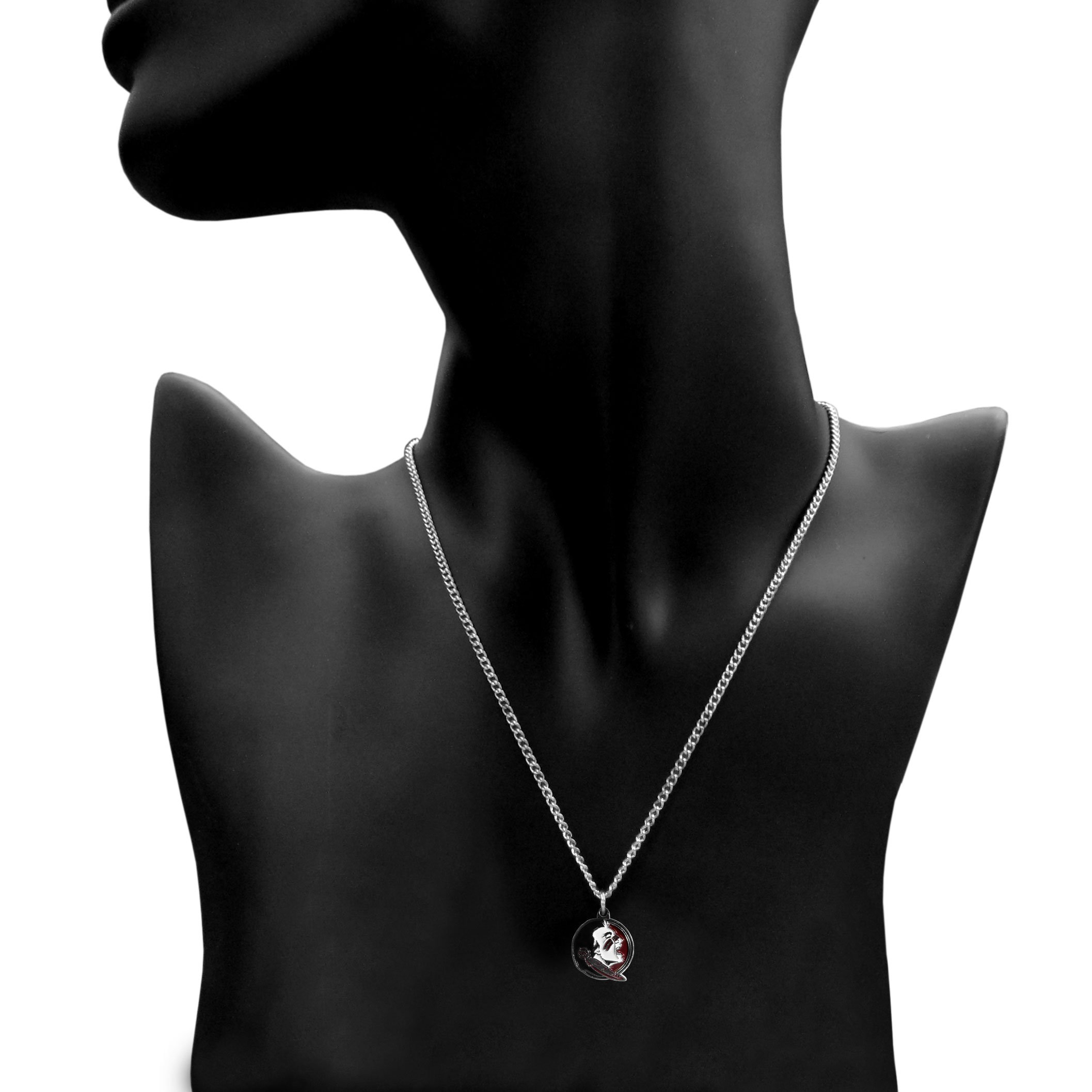 Siskiyou Sports NCAA Team Chain Necklace with Small Charm - 20 Inch Adjustable College Fan Jewelry for Game Day, School Spirit & Sports Events