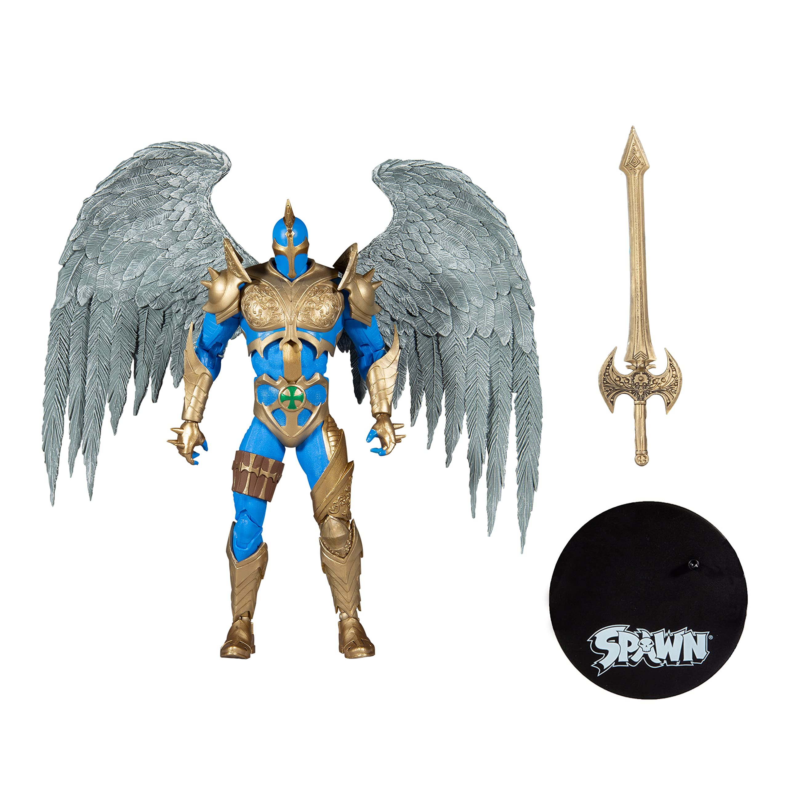 McFarlane Toys Spawn The Redeemer 7-Inch Collectible Action Figure with Weapons & Display Base - Perfect for Comic Book Fans and Collectors