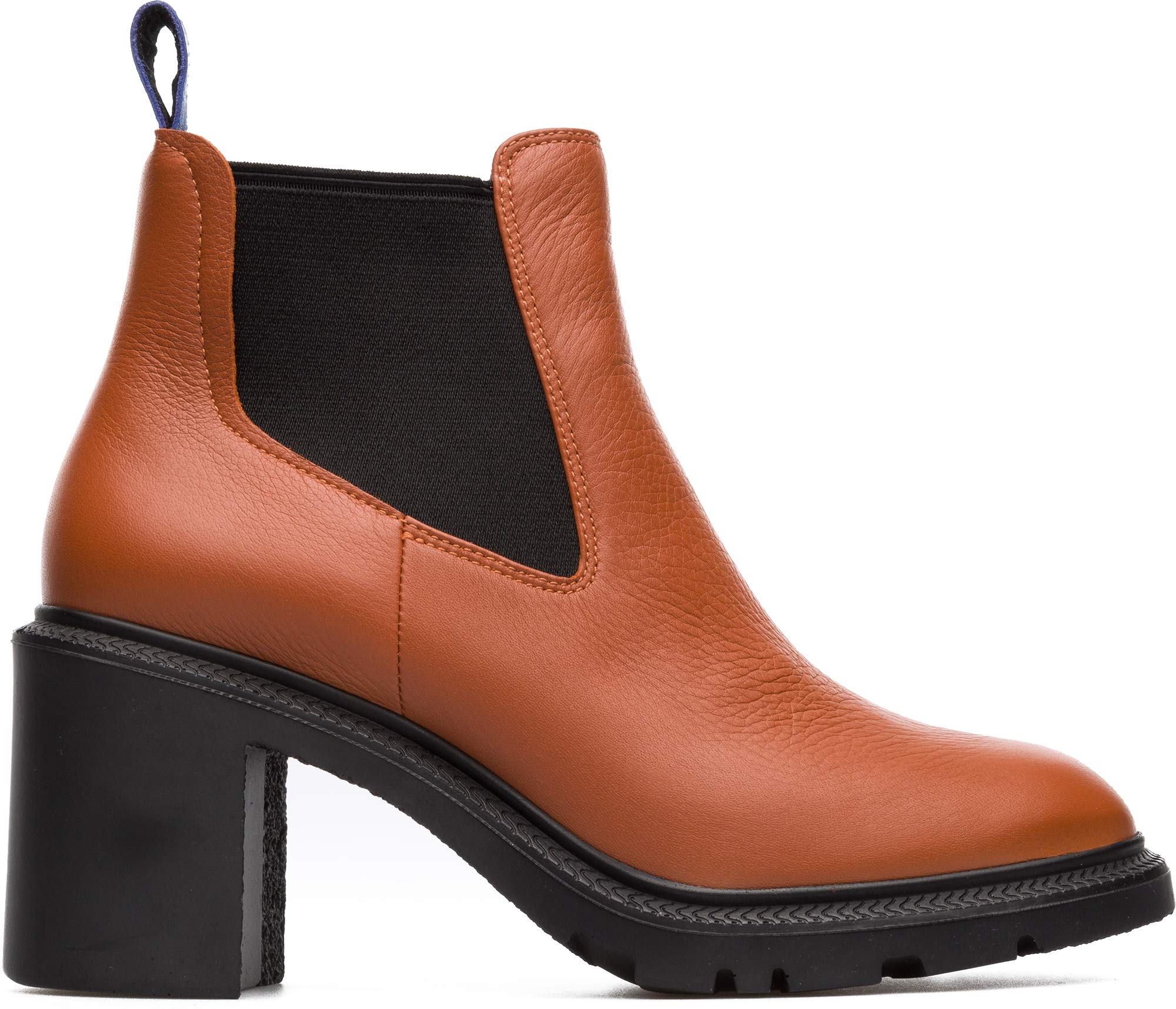 Women's Whitnee Brown Dress Boots by Camper - Stylish & Comfortable Ankle Boots for Casual Outings, Work & Fall Fashion