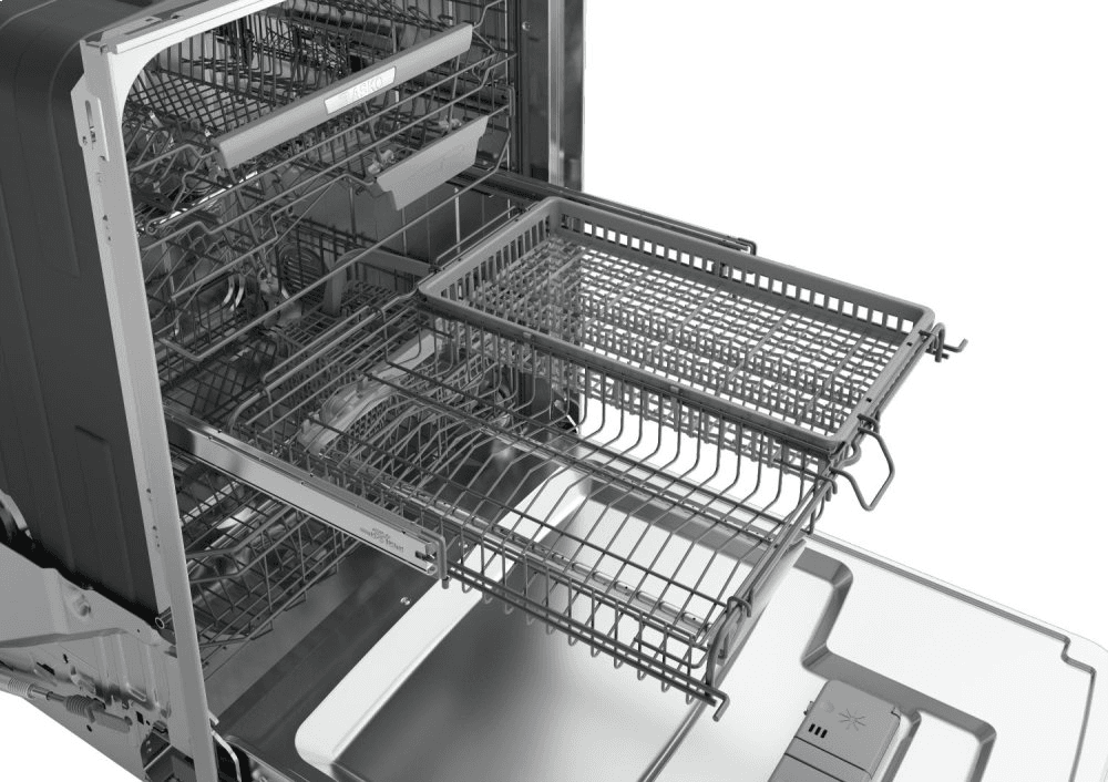 ASKO DBI675THXXLS Built-In Dishwasher - Energy Efficient, Ultra Quiet, 15 Place Settings - Perfect for Large Families & Open Kitchen Designs