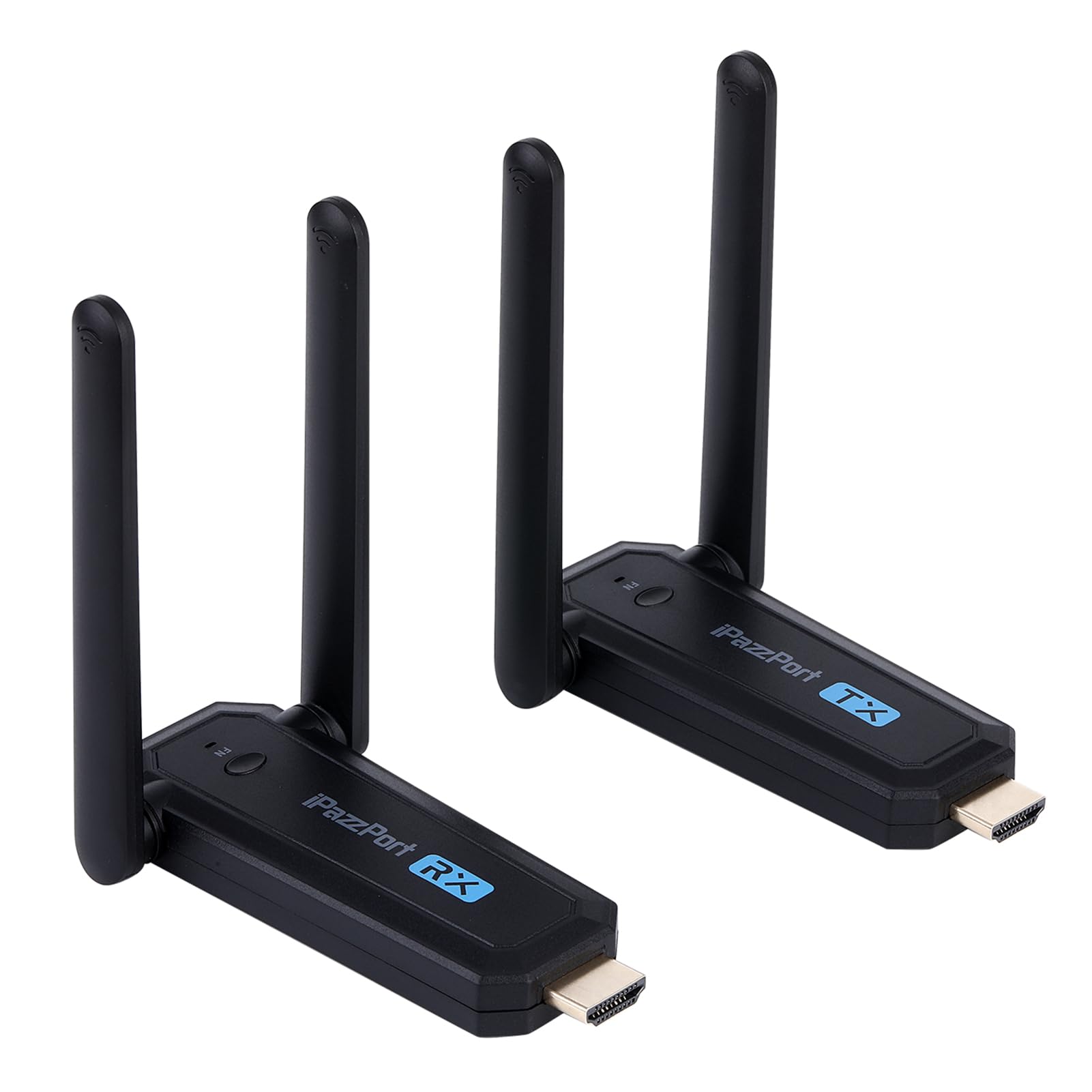 Docooler Wireless HDMI Transmitter & Receiver - 5GHz Dual Mode Display for Laptop, Camera, Gaming Console - 164ft Stable Casting | Perfect for Home Theater, Conference Room & Live Streaming
