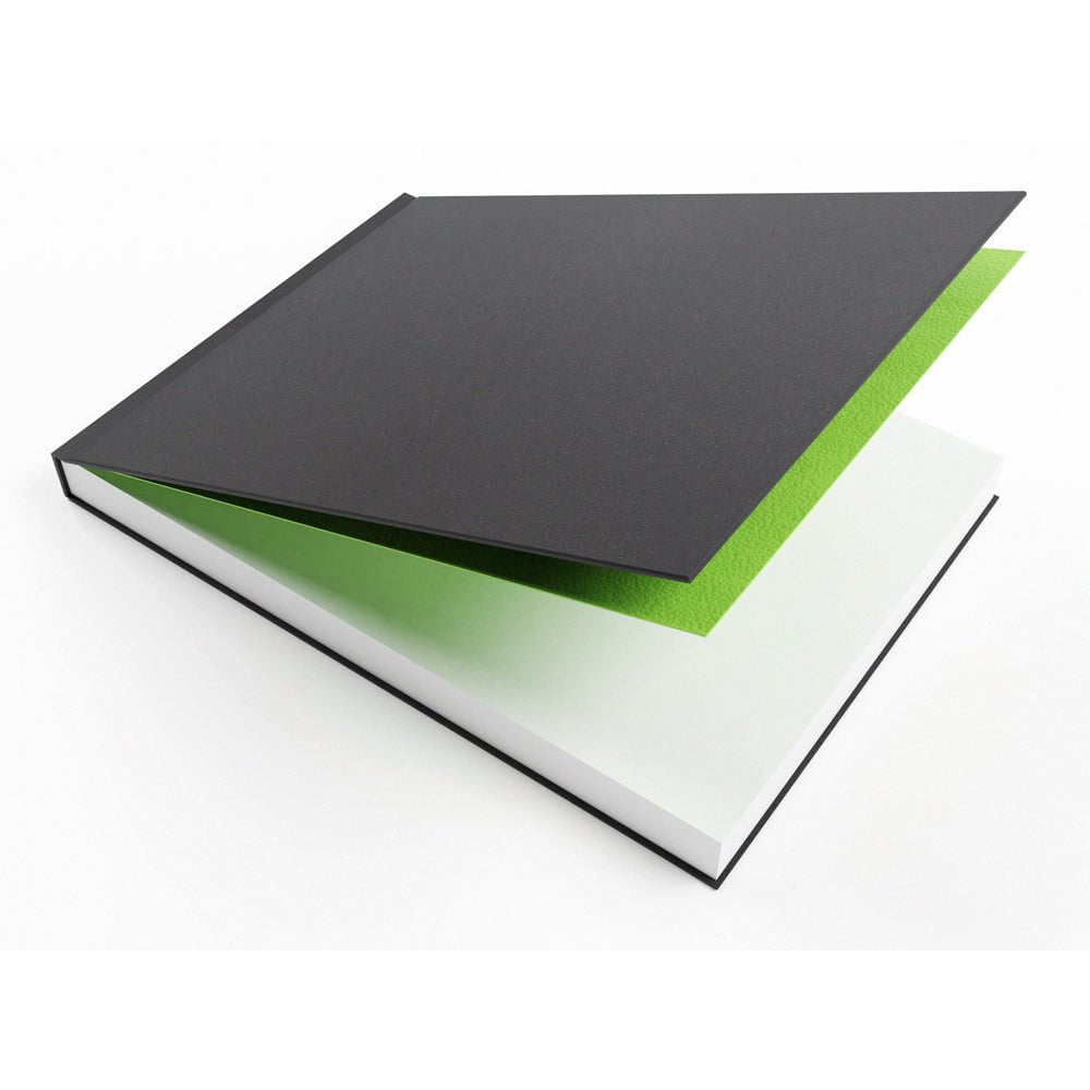 Artgecko Premium A6 Landscape Sketchbook - 92 Pages (46 Sheets) 150gsm White Paper - Perfect for Artists, Travelers & Sketching Outdoors