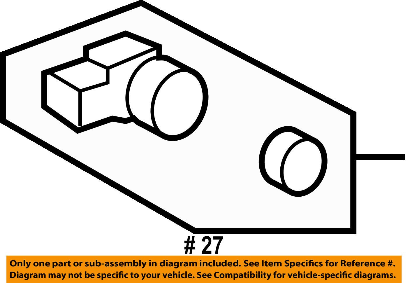 Genuine GM 20777093 Rear Parking Assist Alarm Sensor - OEM Replacement for Easy Parking & Safety | Perfect for Trucks, SUVs & Sedans