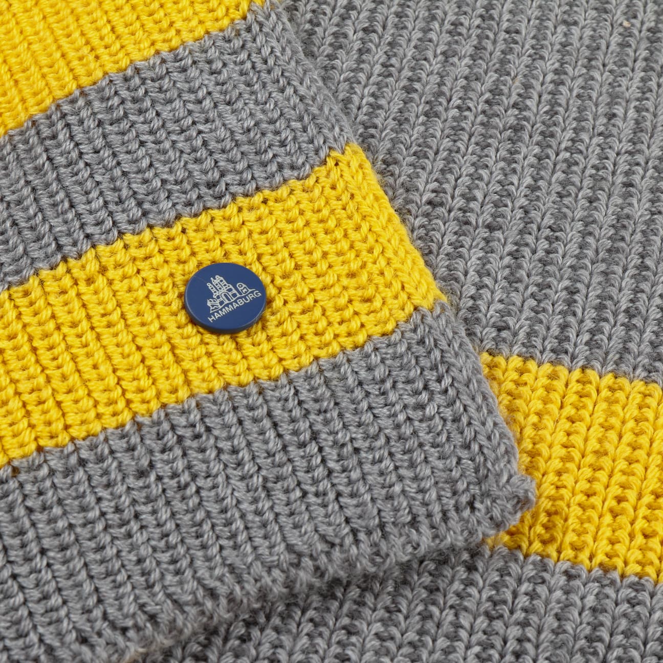 Hammaburg Striped Knit Scarf - Soft Warm Winter Fashion Accessory for Women & Men - Perfect for Cold Weather, Outdoor Activities & Holiday Gifts