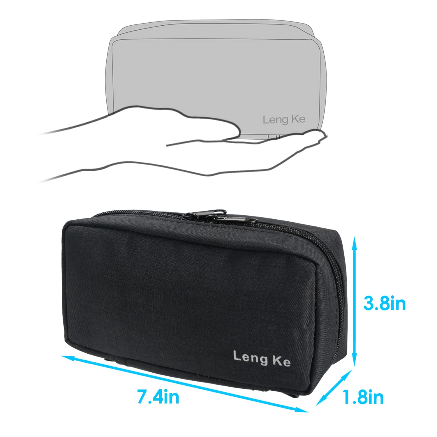 YOUSHARES Insulin Cooling Travel Case - Portable Diabetic Supplies Organizer Cooler Bag for Insulin Pen, Syringe, Glucose Meter & Diabetes Essentials | Perfect for Travel, Work & Daily Use