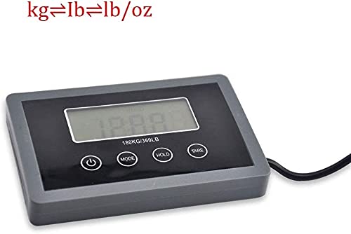Smart Weigh Digital Luggage Scale - Heavy Duty 180kg/396lb Capacity Shipping & Postal Scale with Durable Stainless Steel Platform - Perfect for Air Travel, Post Office & Home Use