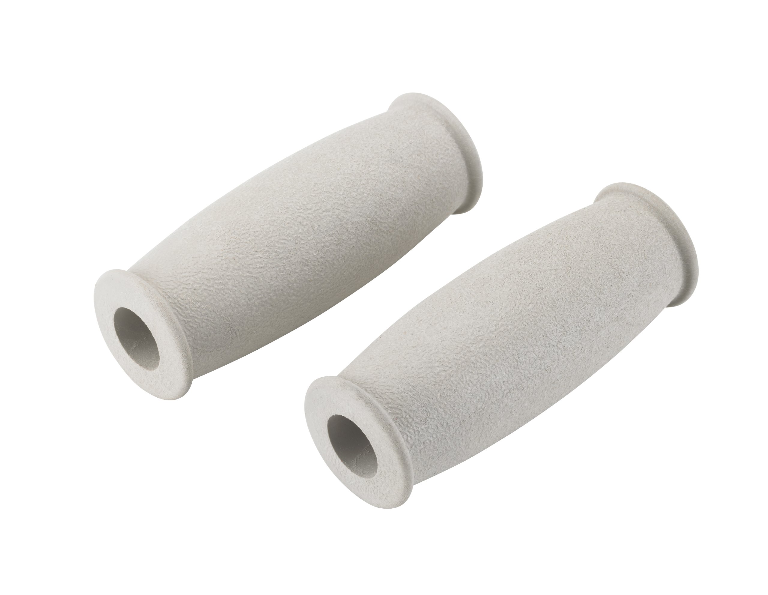 Drive Medical Bariatric Crutch Hand Grips - Extra Wide Comfortable Non-Slip Grips for Heavy Duty Support (Grey) - Ideal for Mobility Assistance, Injury Recovery & Elderly Care