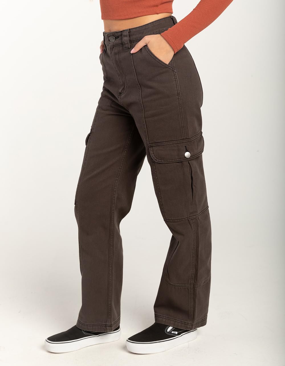 Billabong Wall to Wall Denim Cargo Pants for Men - Durable & Stylish Workwear for Outdoor Adventures, Hiking, and Casual Wear