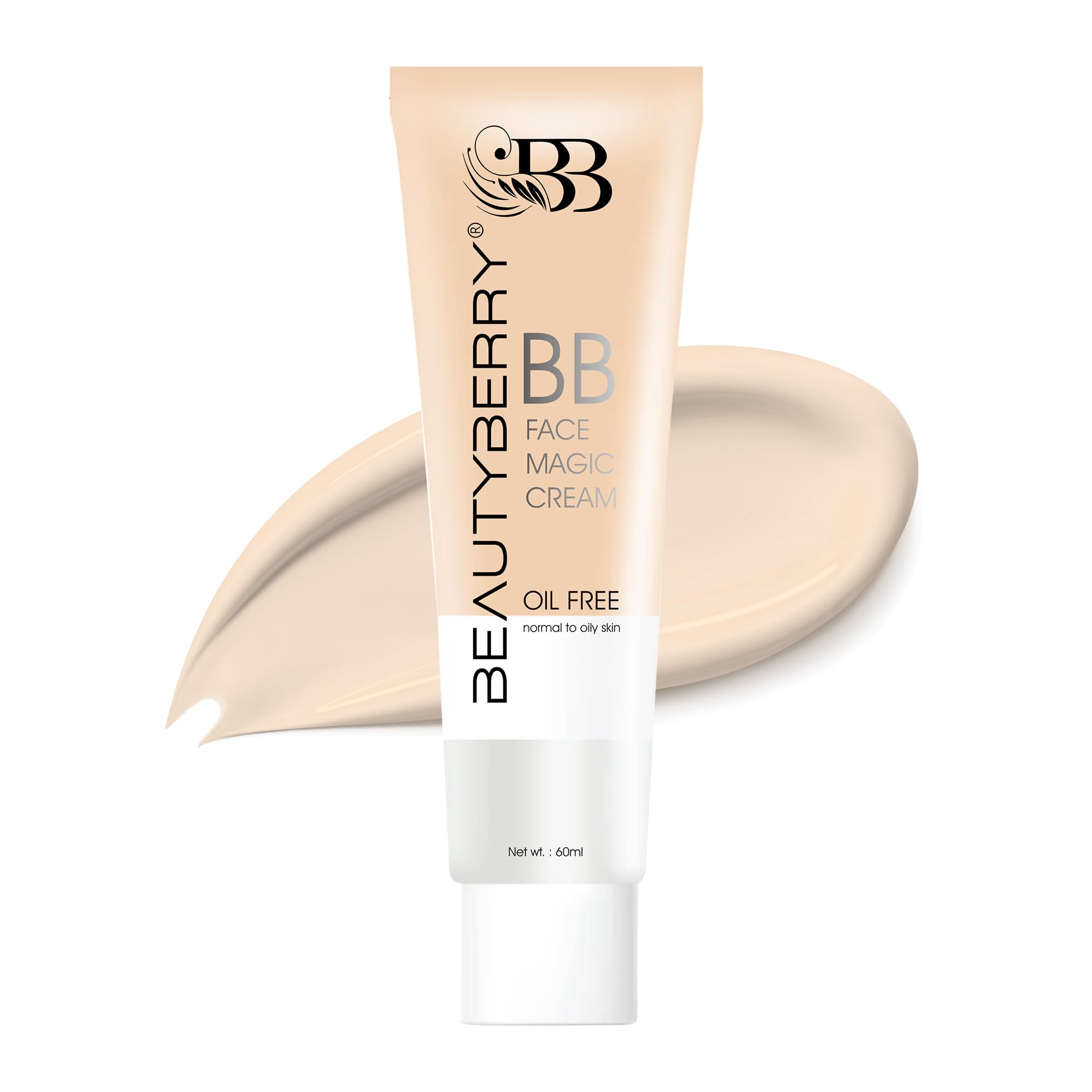 Beauty Berry BB Face Magic Cream - Oil-Free, Lightweight, Ivory Shade for Flawless Coverage | Perfect for Daily Wear & Special Occasions