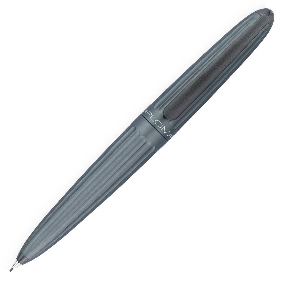 Premium Diplomat Aero Mechanical Pencil - 0.7mm Grey - Smooth Writing Drafting & Sketching Tool for Professionals & Students - Perfect for Office, School & Art Projects