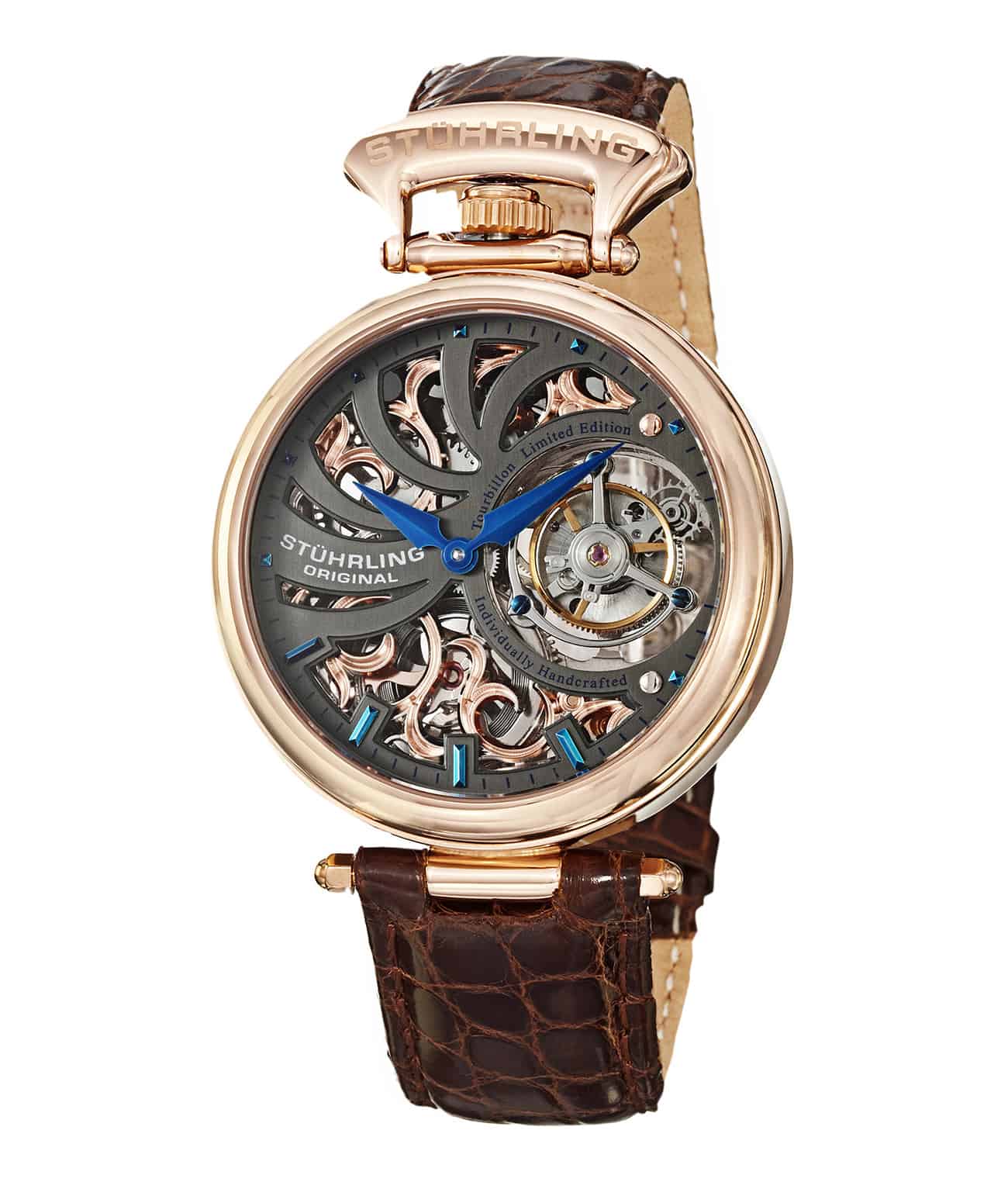 Luxury Crown Emperor Tourbillon 127C2 Men's Watch - 41mm Stainless Steel Case, Automatic Movement - Perfect for Business Meetings & Formal Events