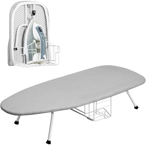 Silver & Blue W Iron Rest