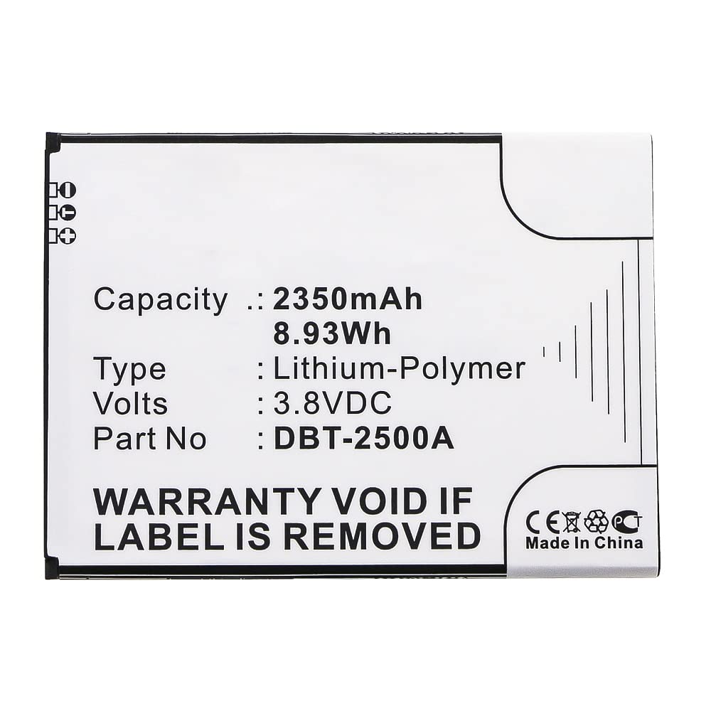 Synergy DBT-2500A Battery 2350mAh for Doro Phone - Long Lasting Power
