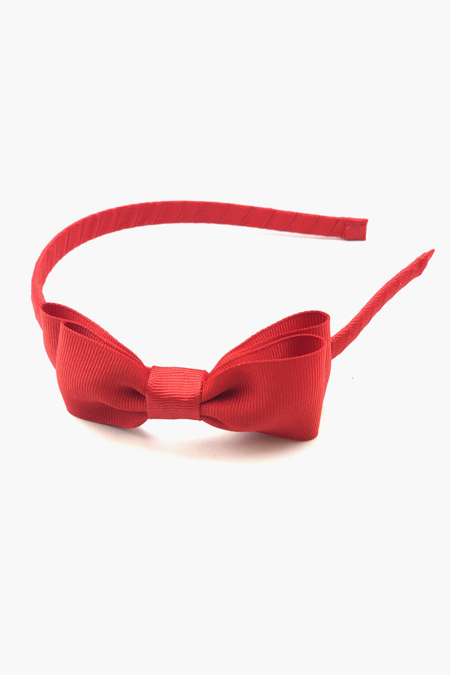 Classic Red Bow Headband for Girls - Elegant Hair Accessories for Kids, Parties, and Special Occasions