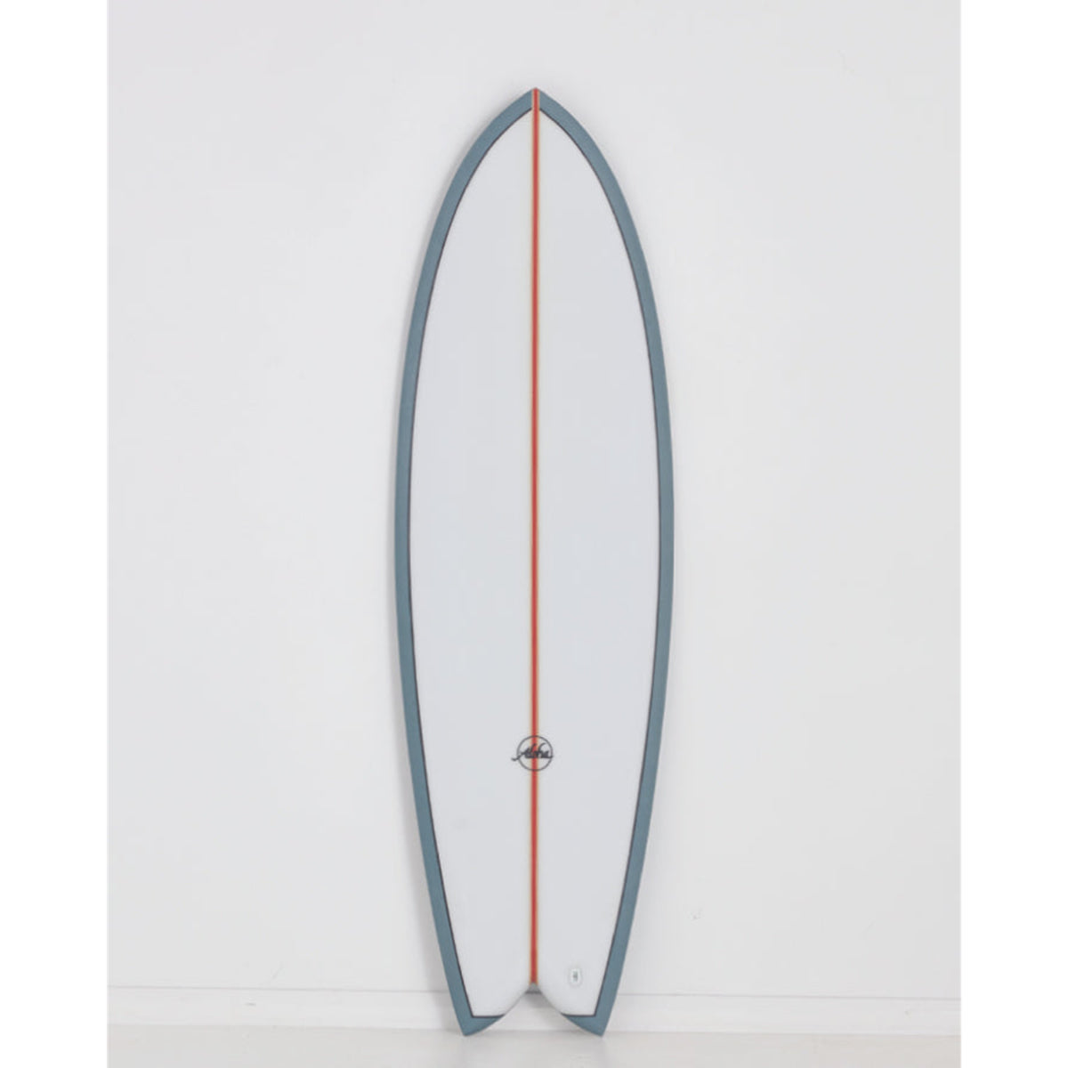 Aloha Keel Twin 6'4 Surfboard - Premium PU Construction - Blue Futures Fins - Perfect for Small Waves & Beach Cruising