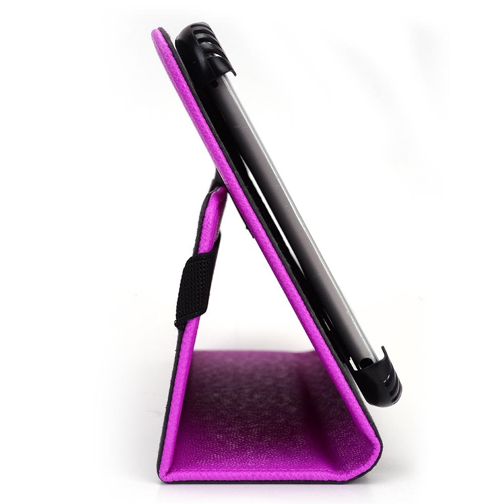 Vulcan Journey 7 Inch Tablet Case with UniGrip - Shockproof Protective Cover for Kids & Adults - Hot Pink by Cush Cases - Perfect for School, Travel & Daily Use
