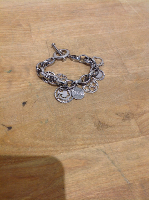 Silver Charm Bracelet for Women - Elegant Adjustable Jewelry for Everyday Wear & Special Occasions