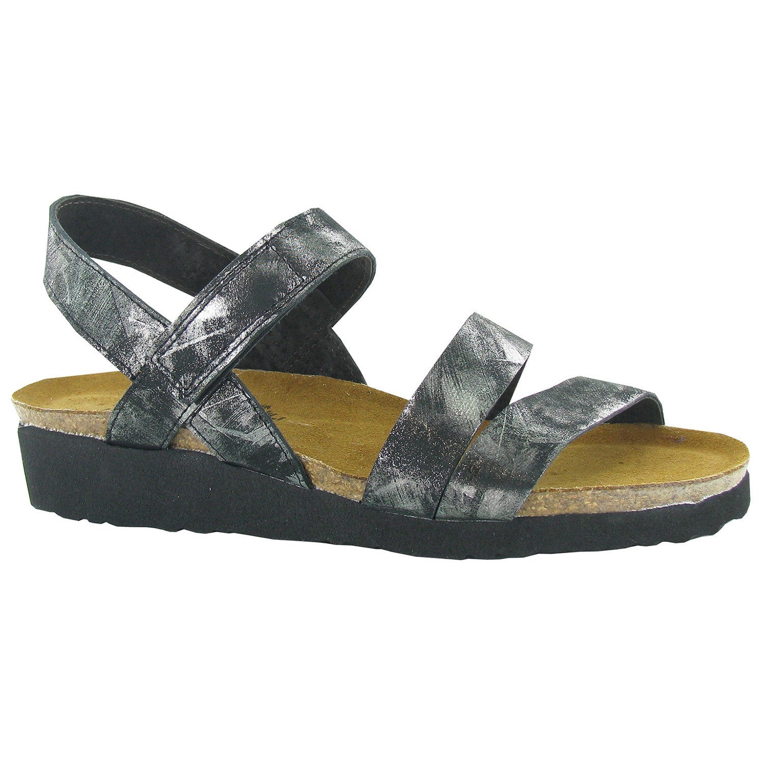 Kayla Sandal Black Onyx (7806 BAB) - Women's Comfortable Casual Sandals for Beach, Vacation & Summer Outfits