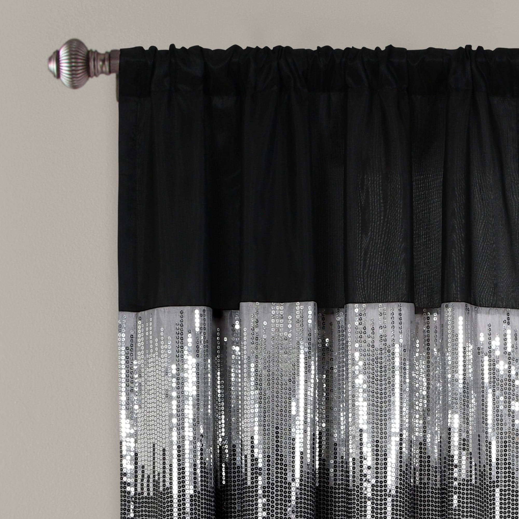 Starry Night Blackout Window Curtain Panel for Bedroom & Living Room - Galaxy Themed Room Darkening Drapes for Better Sleep & Home Decor