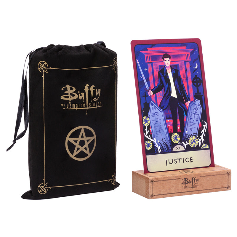 Buffy the Vampire Slayer Mega Sized Tarot Deck with Guidebook - 78 Card Divination Set for Fans, Collectors & Spiritual Practice | Perfect for Readings, Gifts & Witchy Decor