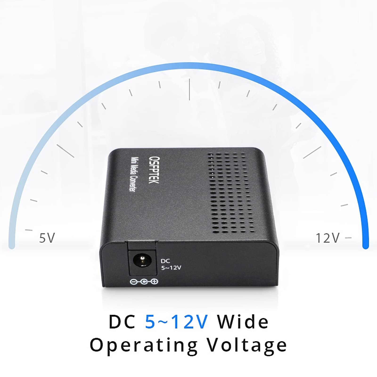 10G Media Converter | 10 Gigabit Fiber to Ethernet Converter | Mini Unmanaged 10GBase-T RJ45 to 10GBase-X SFP+ | Supports 100M/1G/2.5G/5G/10G Speeds | Ideal for Data Centers, Enterprise Networks & High-Speed Internet Connections