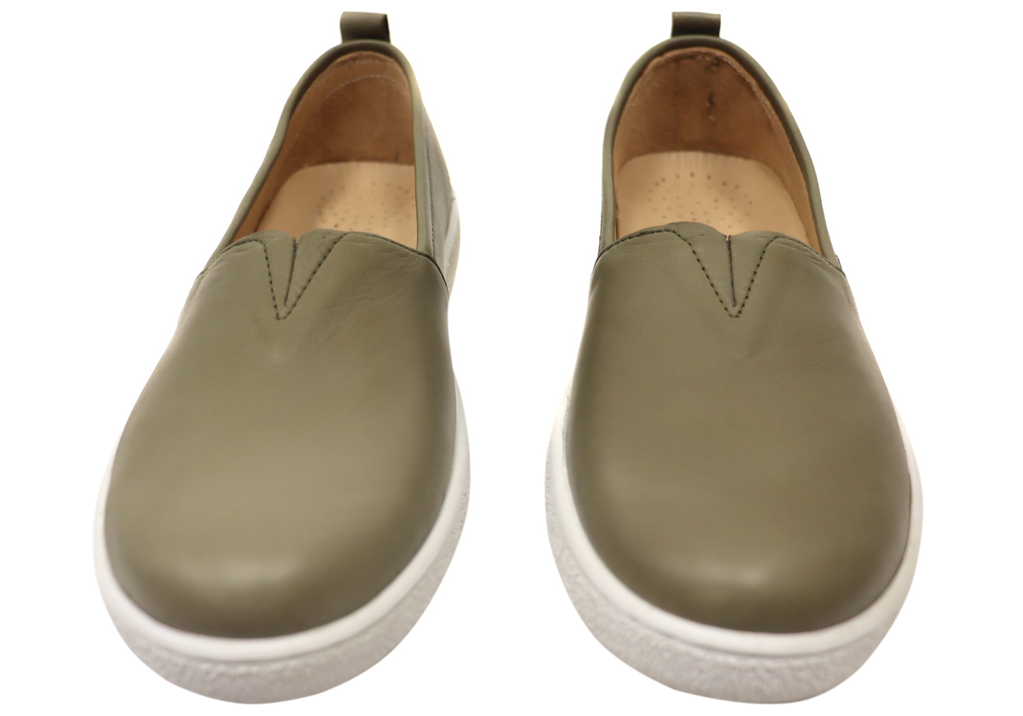 Orizonte Yesenia Women's Comfortable Leather Shoes - European Style for Casual Wear & Office Use