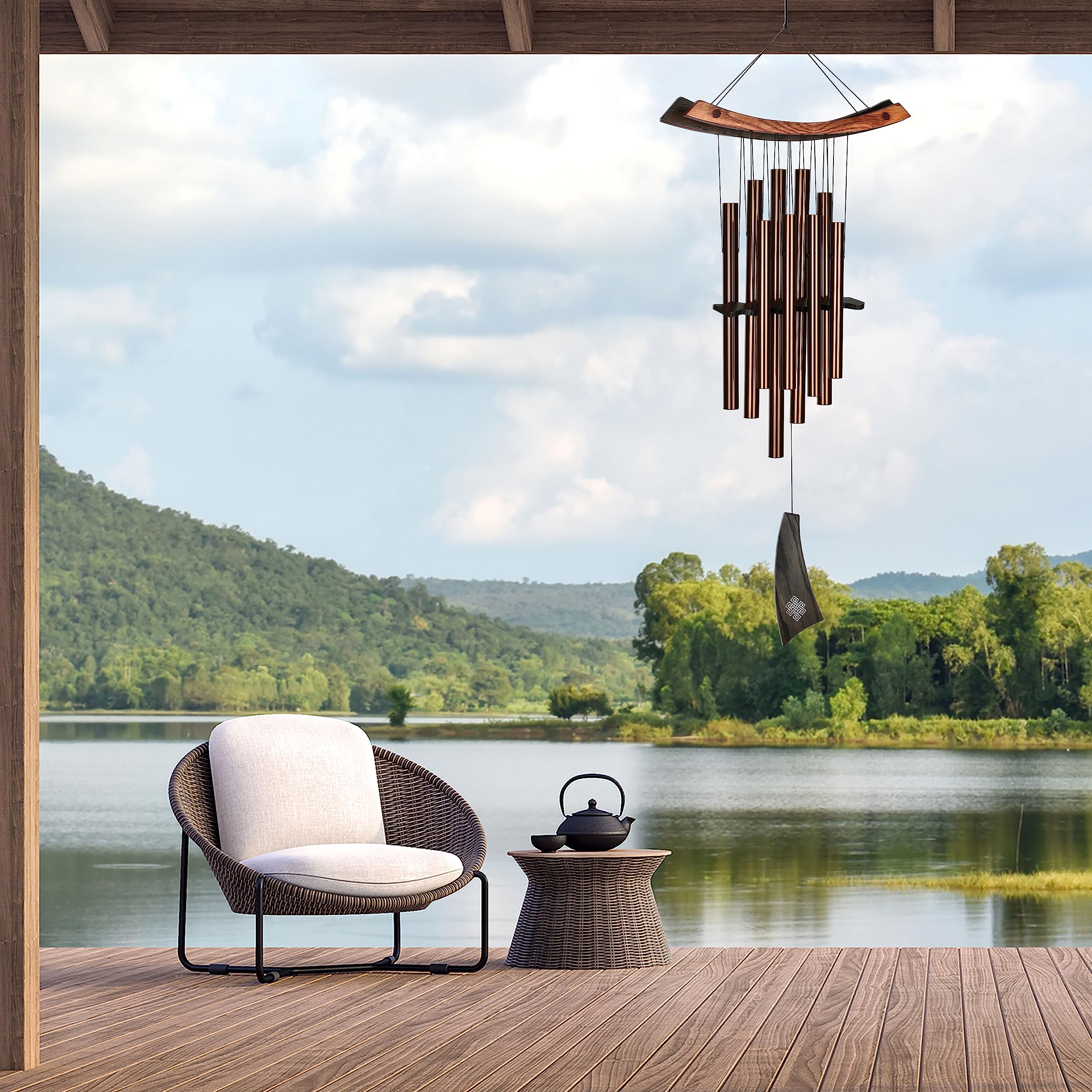 Woodstock Chimes Eastern Energy Healing Wind Chime - 34