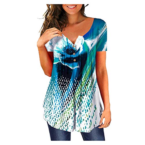 Women's Summer Short Sleeve T-Shirts - Trendy Fashion Tops with Stylish Neckline | Casual Wear, Beach Outfits & Everyday Essentials