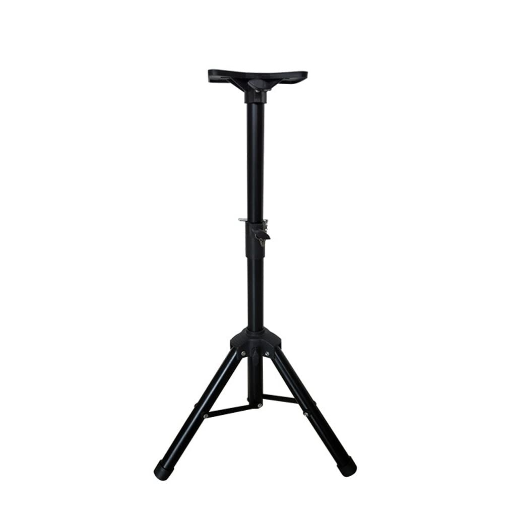Adjustable Projector Stand Tripod - Universal Mount for Projector, Phone, Speaker, Audio & Microphone - Home & Studio Use - Black Wall Mount for Versatile Setup