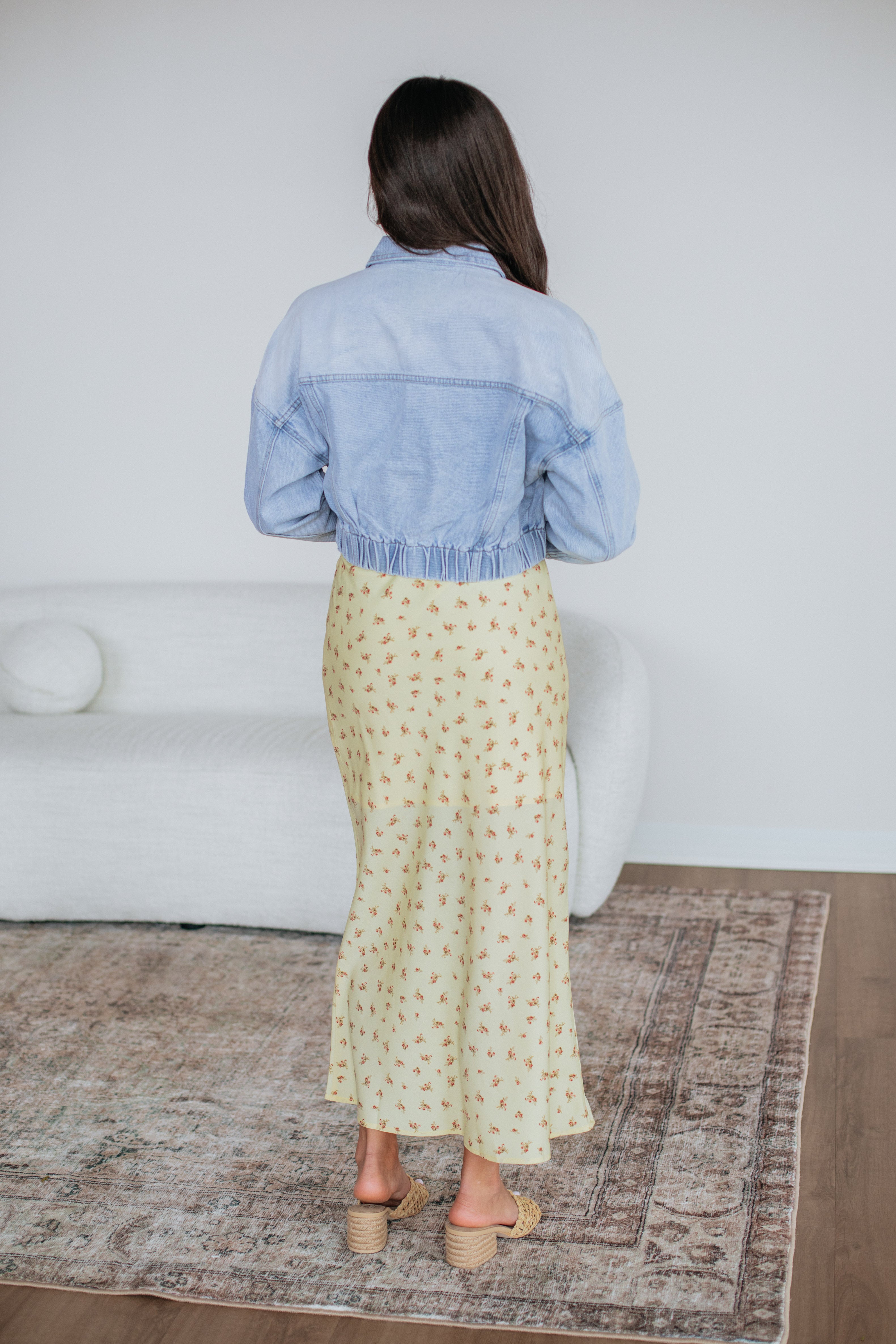 Analia Floral Skirt for Women - Summer Boho Maxi Skirt with Elastic Waist - Perfect for Beach, Vacation & Casual Outfits