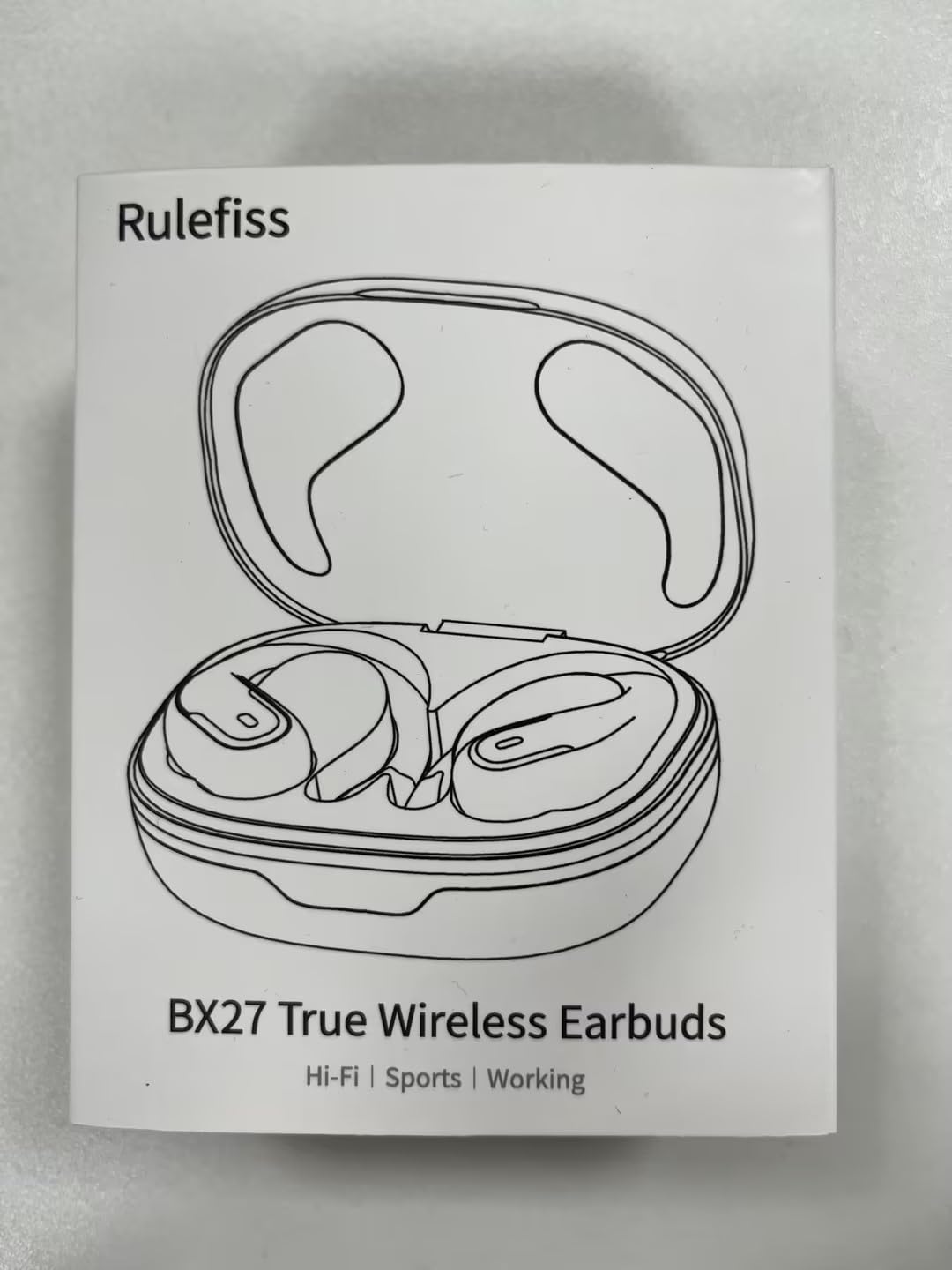 2024 Wireless Bluetooth 5.4 Earbuds with 75H Playtime, 4 ENC Mic Noise Cancelling - IP7 Waterproof Over-Ear Sport Headphones for Running, Workout & Gym | Perfect for Fitness, Commuting & Outdoor Activities
