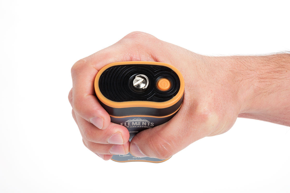 Celestron Elements ThermoCharge 10 - Portable Hand Warmer & Phone Charger | USB Rechargeable Battery Pack for Outdoor Activities, Camping, Hiking & Winter Sports