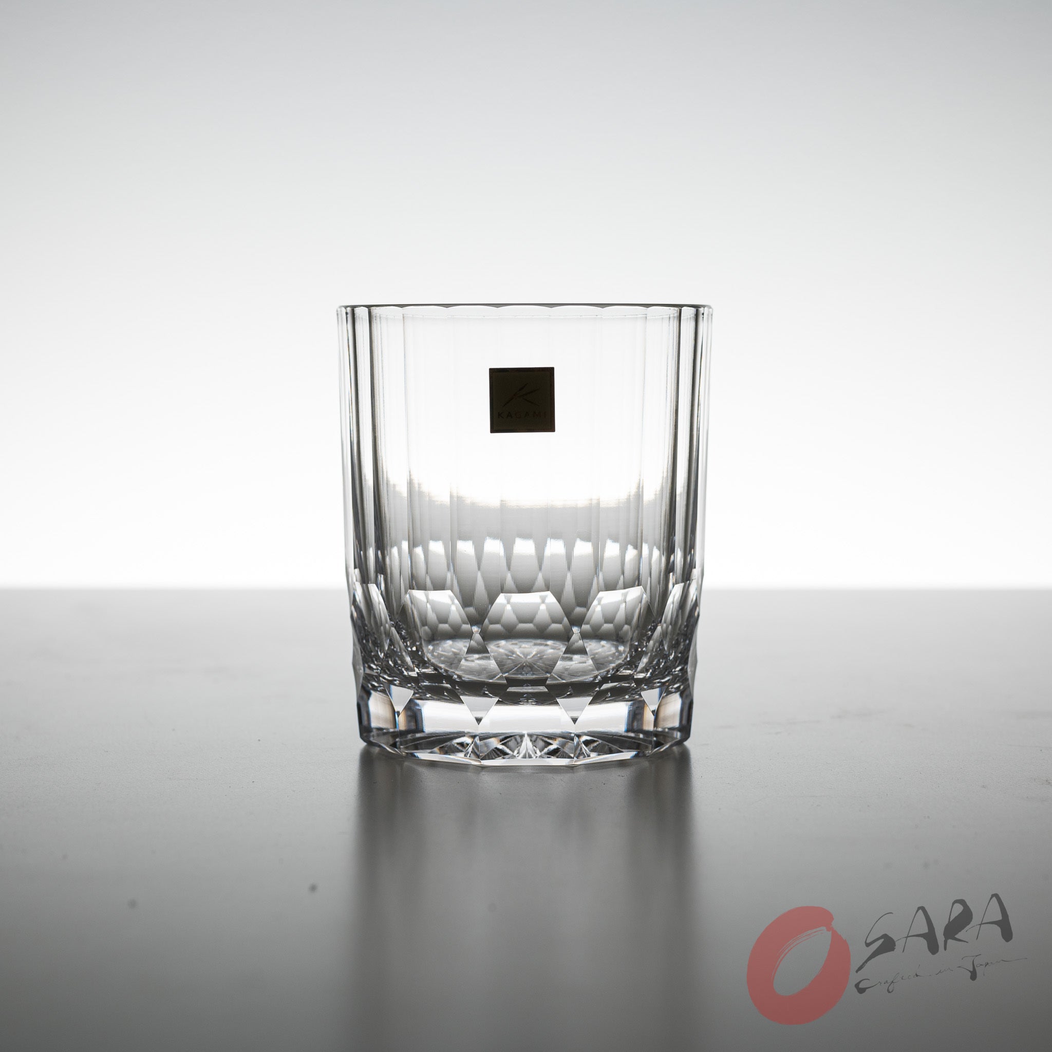 Premium KAGAMI Crystal Japanese Handmade Whiskey Glass Set - 370ml (12.5oz) Luxury Barware for Scotch, Bourbon & Cocktails - Elegant White Dew Design - Perfect for Home Bar, Gifts & Special Occasions