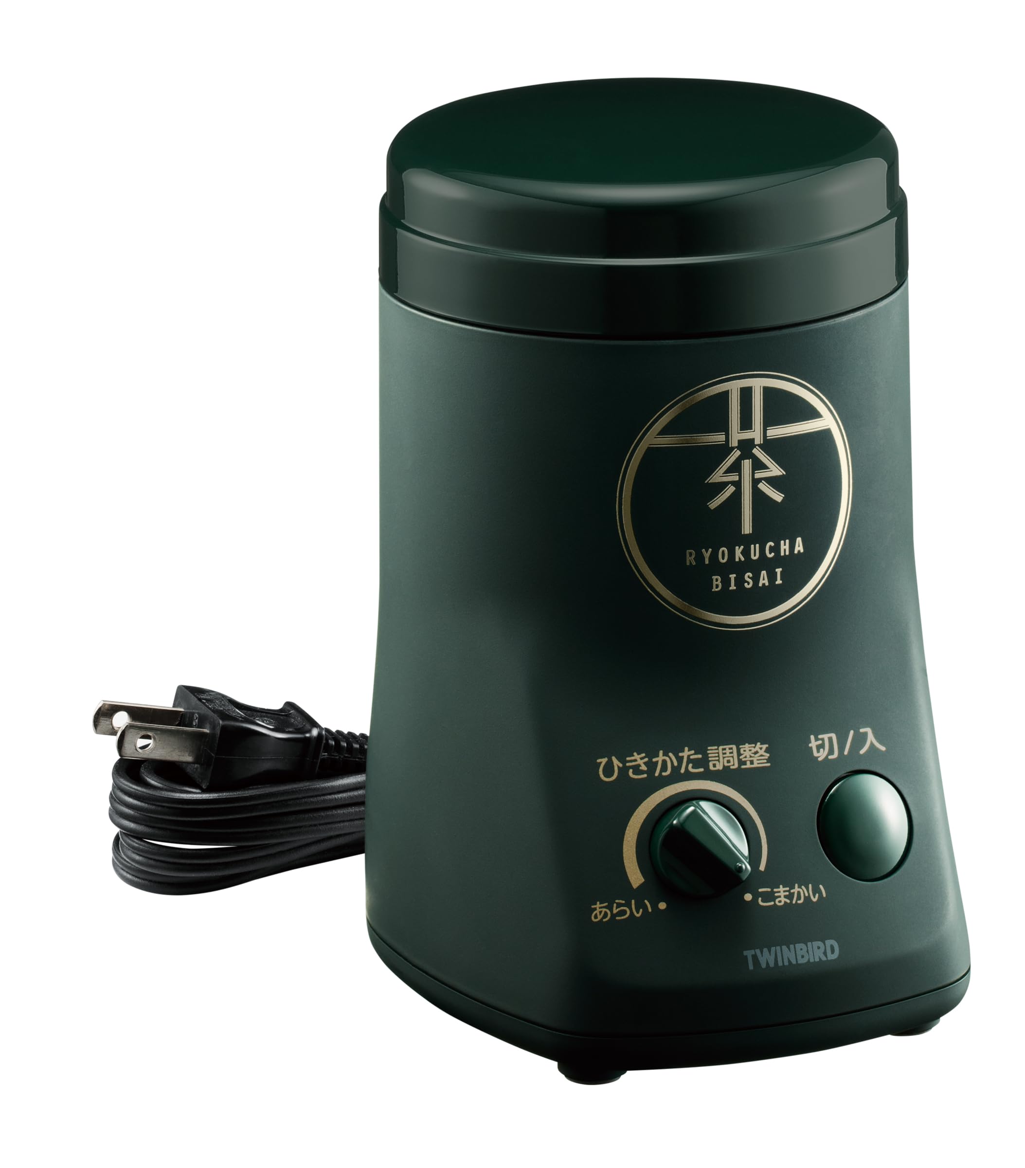Premium Green Tea Grinder Machine (Ryokucyabisai) - Perfect for Matcha Powder, Loose Leaf Tea & Herbs - Ideal for Home, Cafe & Tea Ceremonies