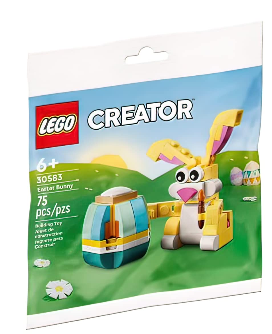 Best Lego Easter Gift Sets - Rabbit 40523, Sheep 40380, Easter Bunny 40463 & Creator Bunny & Egg 30583 - Fun Building Activity with Sticker Book for Kids - Perfect for Easter Decorations, Gifts & Family Playtime