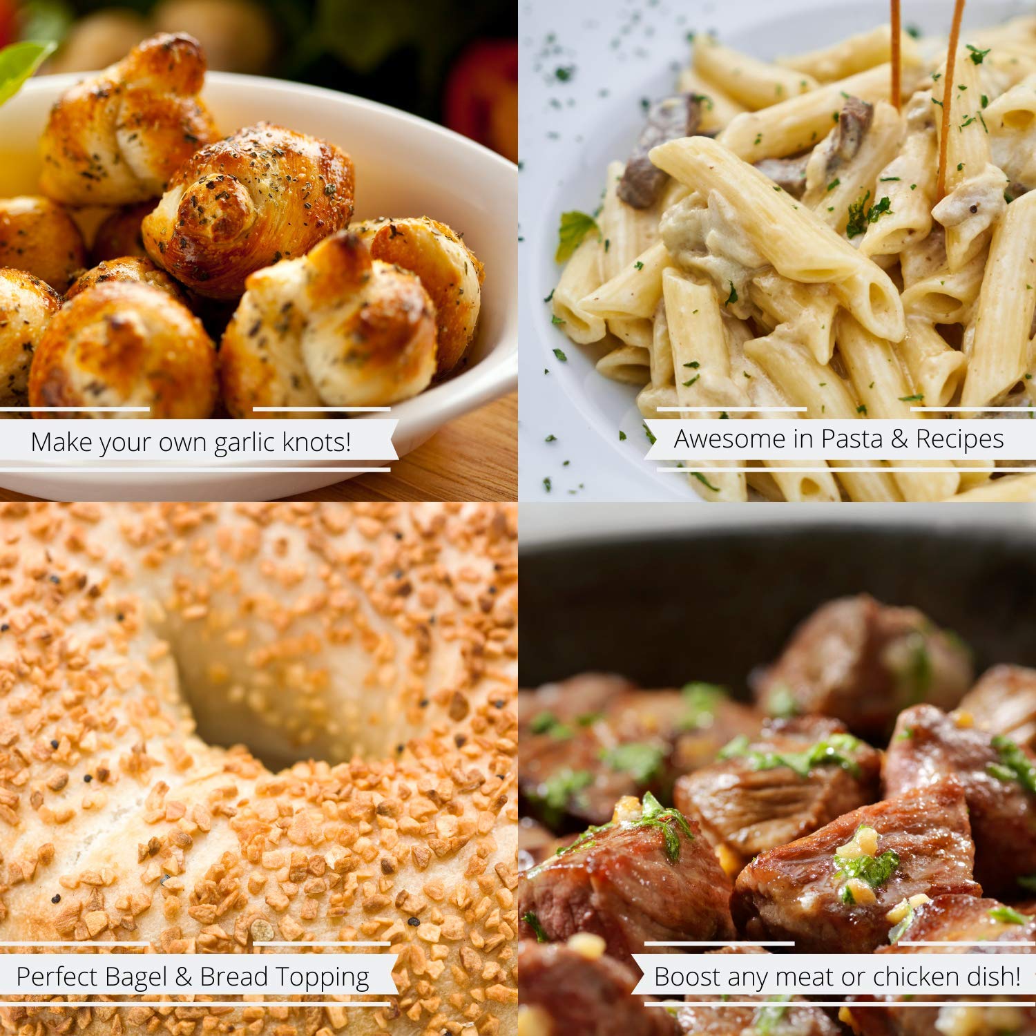 Premium Dry Roasted Chopped Garlic by Its Delish – 10 LBS Bulk Minced Garlic for Cooking, Baking, Pizza Topping & Seasoning – No Preservatives, Kosher Certified, All-Natural Flavor – Perfect for Restaurants, Meal Prep & Homemade Sauces