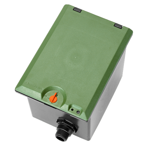 Gardena Valve Box V1 - Durable Plastic Irrigation Valve Enclosure for Outdoor Sprinkler Systems | Perfect for Lawn, Garden & Landscape Watering Solutions