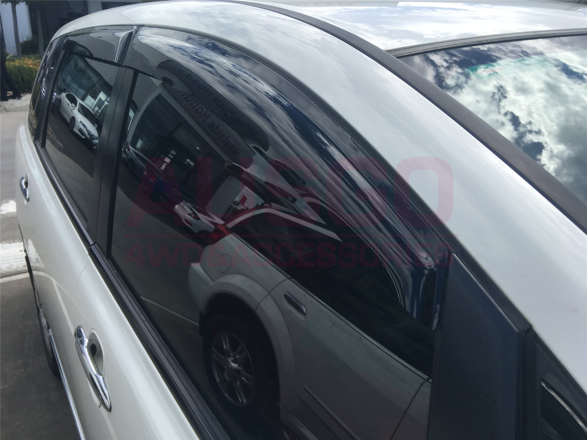Weather Shields for Honda Odyssey 3rd Gen (2004-2009) | Wind & Rain Protection | Durable Car Window Deflectors for All-Weather Driving