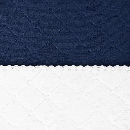 Navy Blue & White