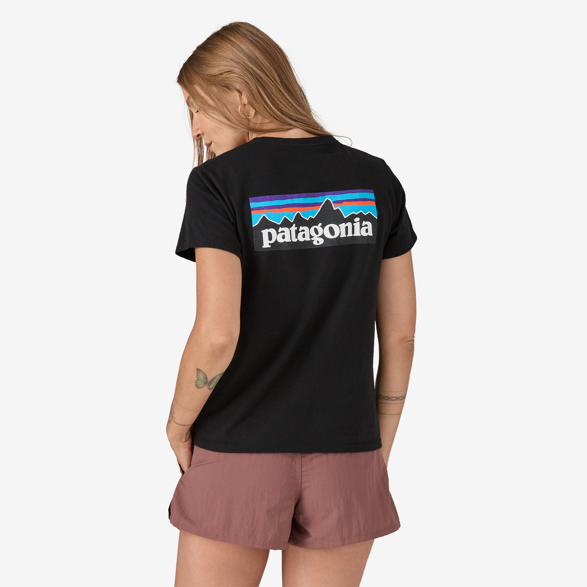 Women's P 6 Logo Responsibili Tee® - Soft Cotton T-Shirt with Stylish Print - Perfect for Casual Wear, Workouts & Everyday Outfits
