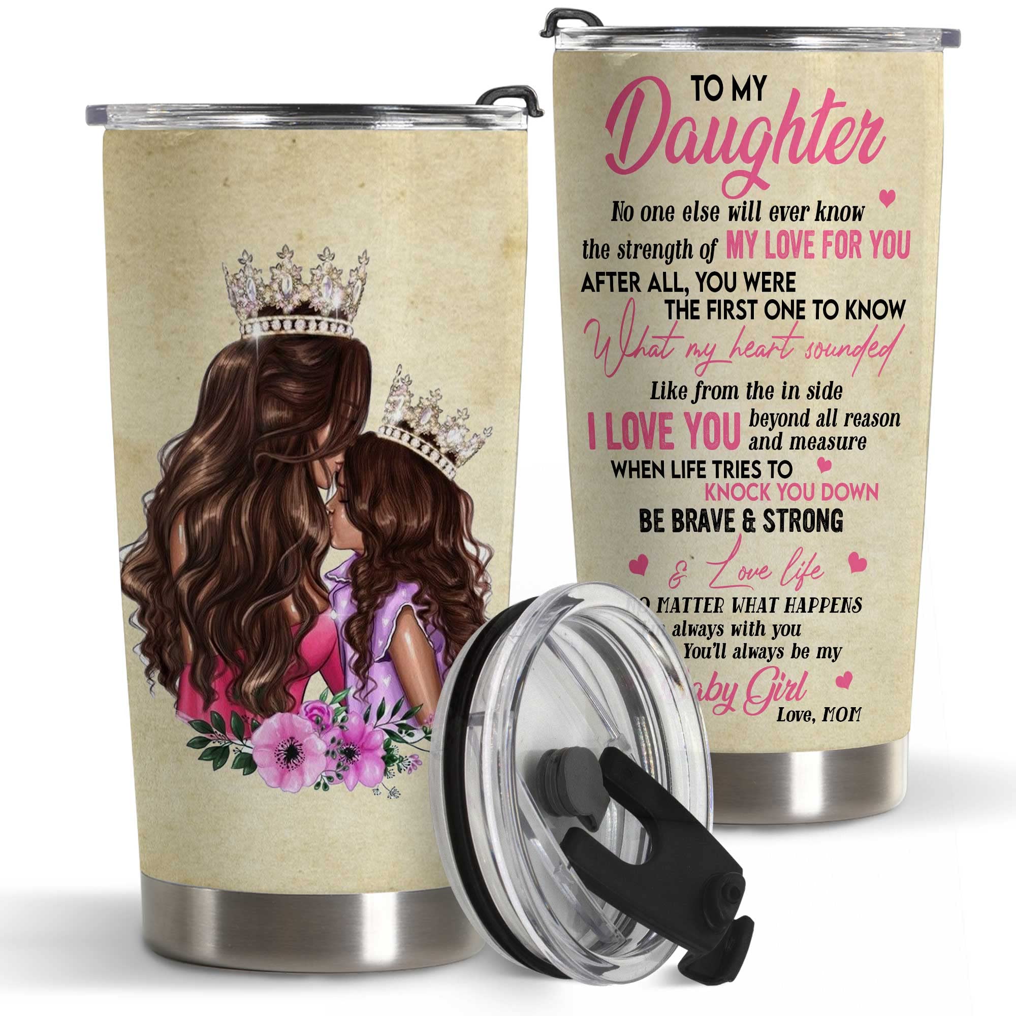 Pavo 20oz Queen Tumbler - Unique Mother Daughter Gift Set for Birthday, Mother's Day & Special Occasions | Insulated Stainless Steel Cup for Women, Perfect for Coffee, Tea & Daily Use